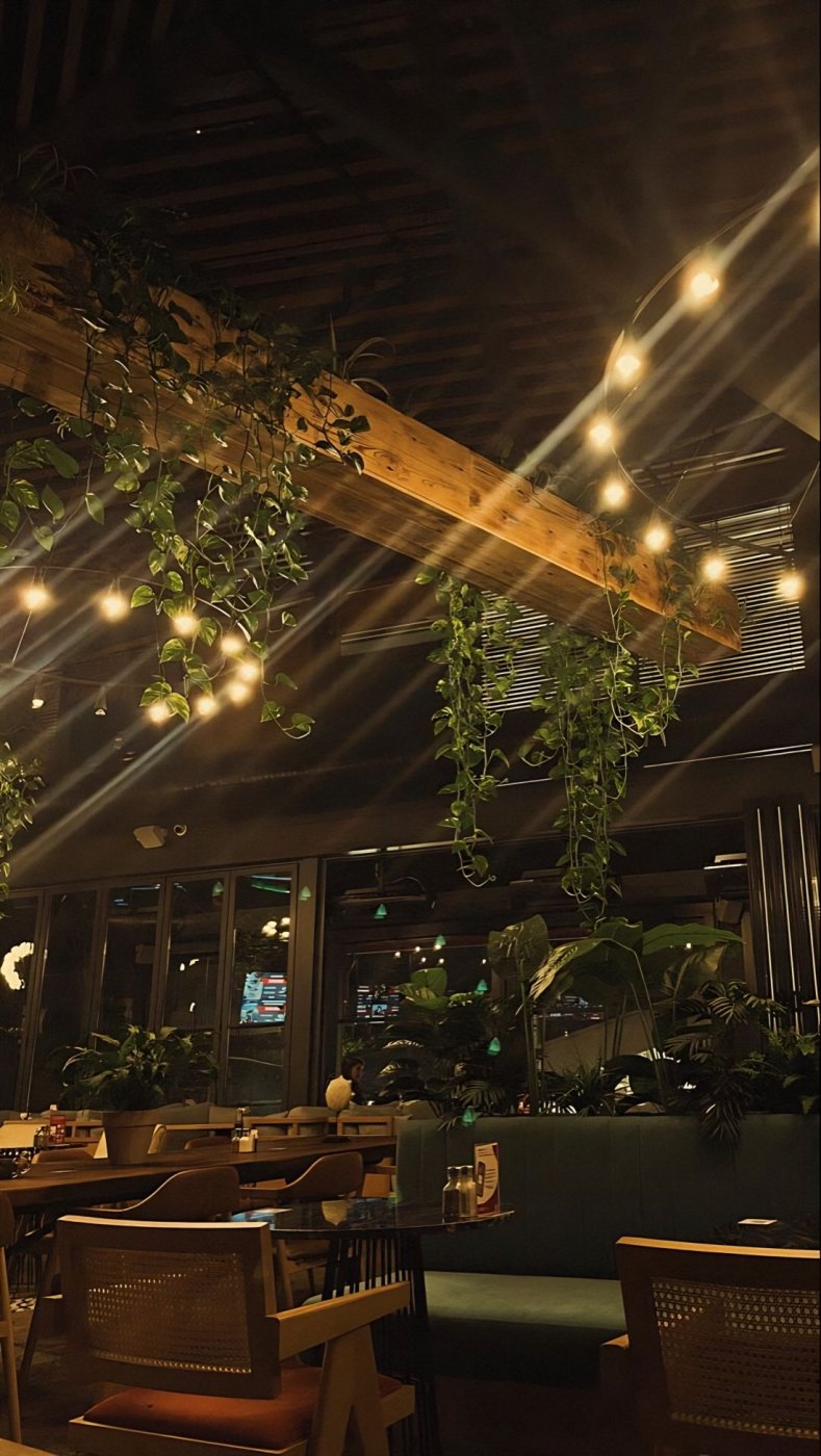 Café after dark